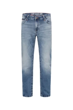 Herren CAMP DAVID & SOCCX Jeans CO:NO Comfort Fit light blue jogg