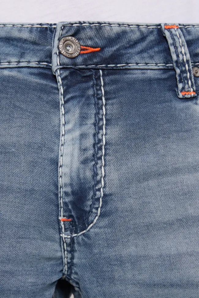Herren CAMP DAVID & SOCCX Jeans CO:NO Comfort Fit light blue jogg