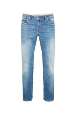 Herren CAMP DAVID & SOCCX Jeans CO:NO Comfort Fit light stone used