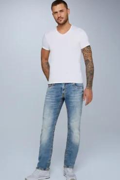 Herren CAMP DAVID & SOCCX Jeans CO:NO Comfort Fit light vintage
