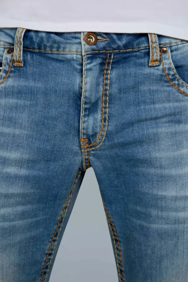 Herren CAMP DAVID & SOCCX Jeans CO:NO Comfort Fit light vintage