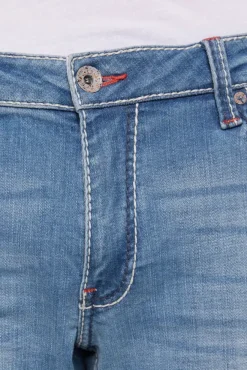 Herren CAMP DAVID & SOCCX Jeans CO:NO Comfort Fit light stone used