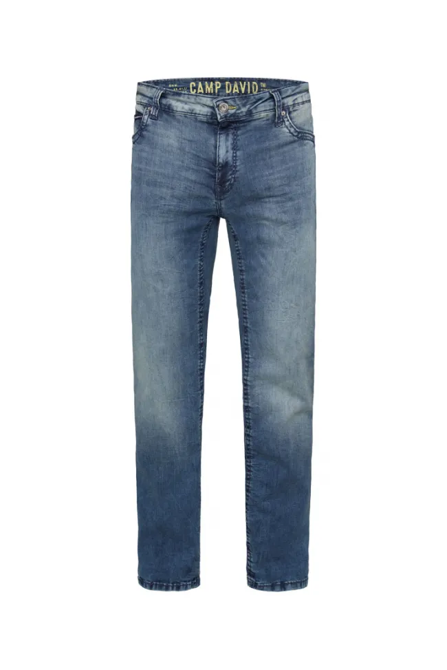Herren CAMP DAVID & SOCCX Jeans CO:NO Comfort Fit medium blue vintage
