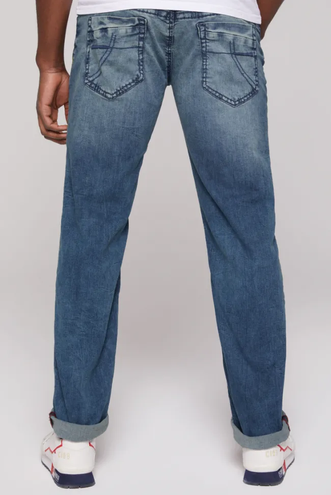 Herren CAMP DAVID & SOCCX Jeans CO:NO Comfort Fit medium blue vintage