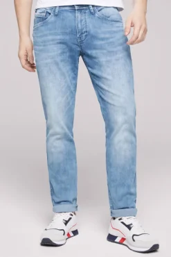 Herren CAMP DAVID & SOCCX Jeans DA:VD Regular Fit blue washed