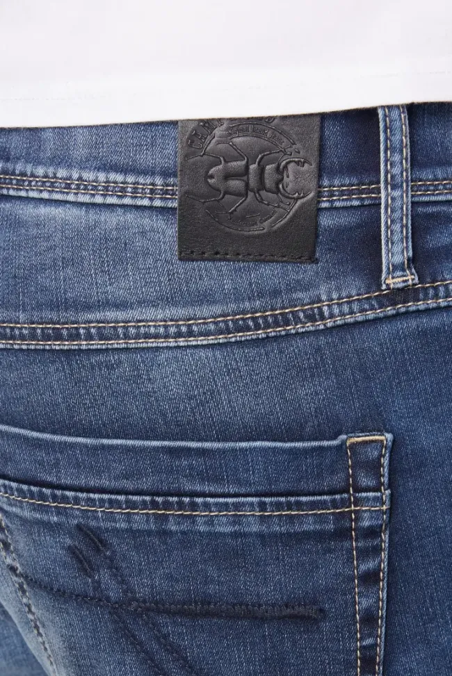 Herren CAMP DAVID & SOCCX Jeans DA:VD Regular Fit blue vintage