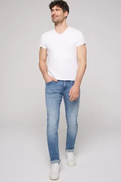 Herren CAMP DAVID & SOCCX Jeans DA:VD Regular Fit ocean blue