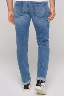 Herren CAMP DAVID & SOCCX Jeans DA:VD Regular Fit ocean blue