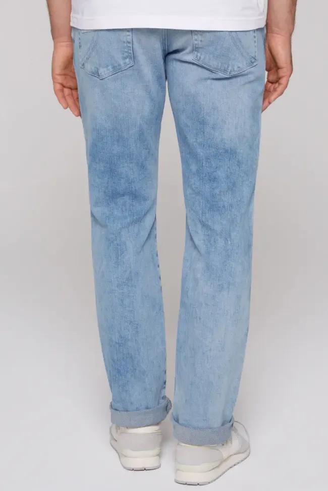 Herren CAMP DAVID & SOCCX Jeans DA:VD Regular Fit tarmac blue