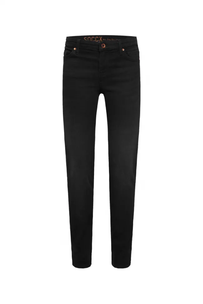 Damen CAMP DAVID & SOCCX Jeans HE:DI Slim Fit black used