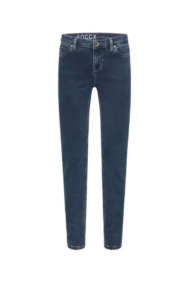 Damen CAMP DAVID & SOCCX Jeans HE:DI Slim Fit blue black jogg