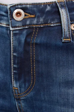 Damen CAMP DAVID & SOCCX Jeans HE:DI Slim Fit blue used