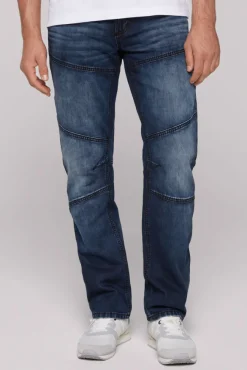 Herren CAMP DAVID & SOCCX Jeans HE:RY Regular Fit blue vintage jogg