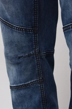 Herren CAMP DAVID & SOCCX Jeans HE:RY Regular Fit blue vintage jogg