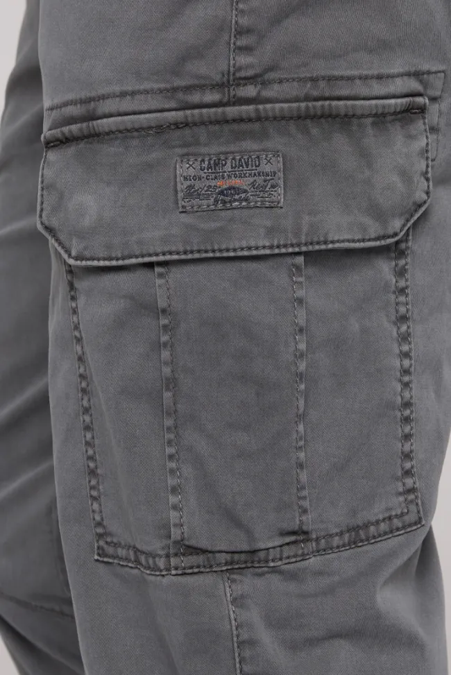 Herren CAMP DAVID & SOCCX Jeans JO:GY Regular Fit grey wash