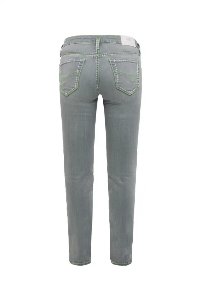 Damen CAMP DAVID & SOCCX Jeans KA:RA Slim Fit light grey used | 26 | 32