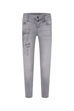 Damen CAMP DAVID & SOCCX Jeans KI:RY Slim Fit dark grey