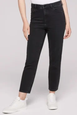 Damen CAMP DAVID & SOCCX Jeans LE:A Mom Fit breezy black