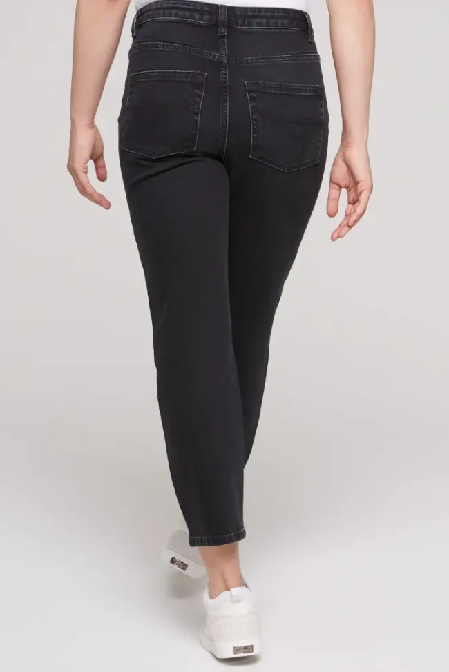 Damen CAMP DAVID & SOCCX Jeans LE:A Mom Fit breezy black