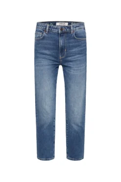Damen CAMP DAVID & SOCCX Jeans LE:A Mom Fit dark blue