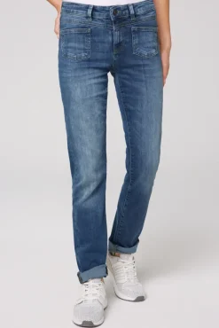 Damen CAMP DAVID & SOCCX Jeans MA:LU Regular Fit vintage blue used | 27 | 32