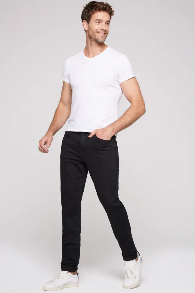 Herren CAMP DAVID & SOCCX Jeans MA:X Regular Fit blue black
