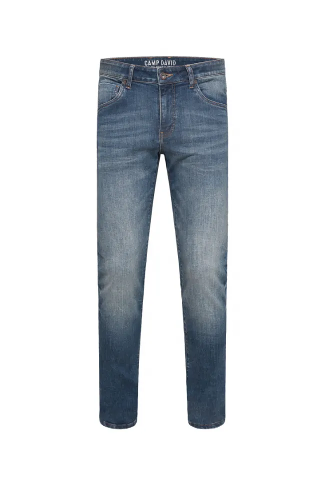 Herren CAMP DAVID & SOCCX Jeans MA:X Regular Fit denim blue