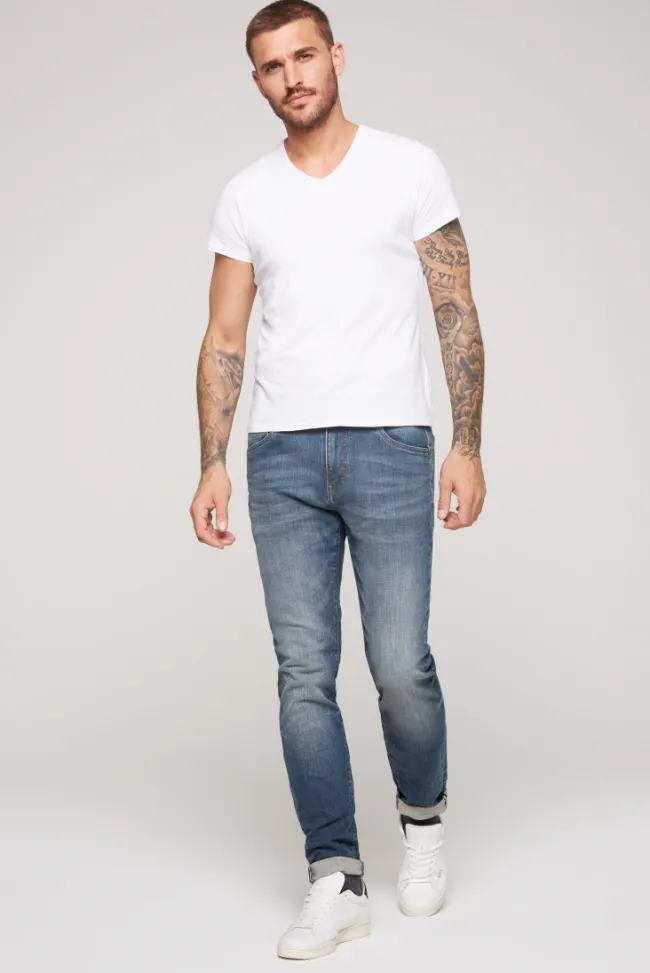 Herren CAMP DAVID & SOCCX Jeans MA:X Regular Fit denim blue