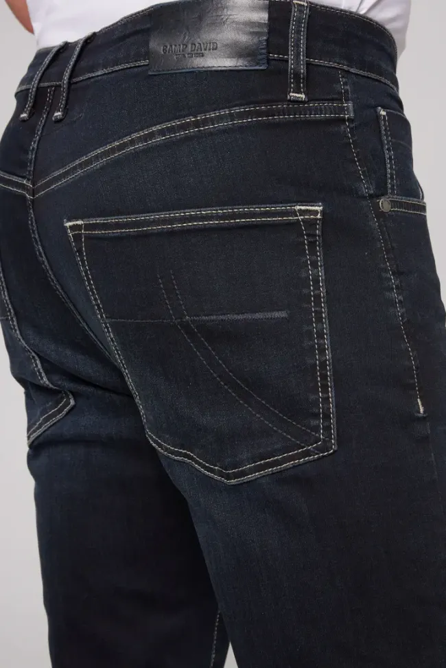 Herren CAMP DAVID & SOCCX Jeans MA:X Regular Fit rinsed wash