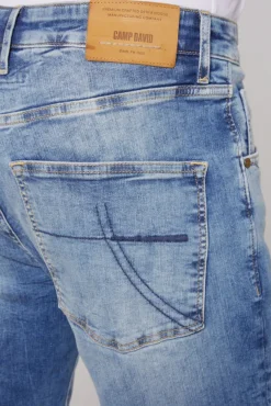 Herren CAMP DAVID & SOCCX Jeans MA:X Regular Fit salt blue used