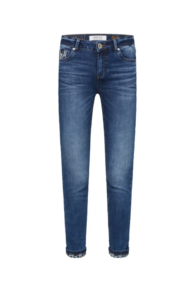 Damen CAMP DAVID & SOCCX Jeans MI:RA Slim Fit blue vintage