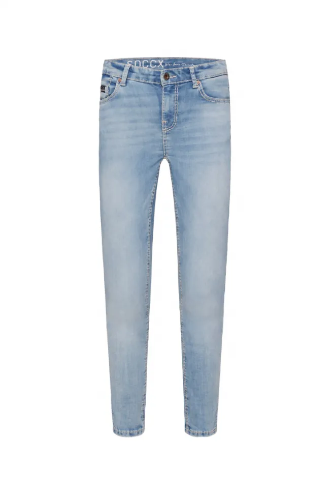 Damen CAMP DAVID & SOCCX Jeans MI:RA Slim Fit dark used aged