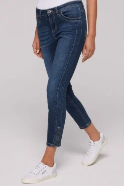 Damen CAMP DAVID & SOCCX Jeans MI:RA Slim Fit deep blue