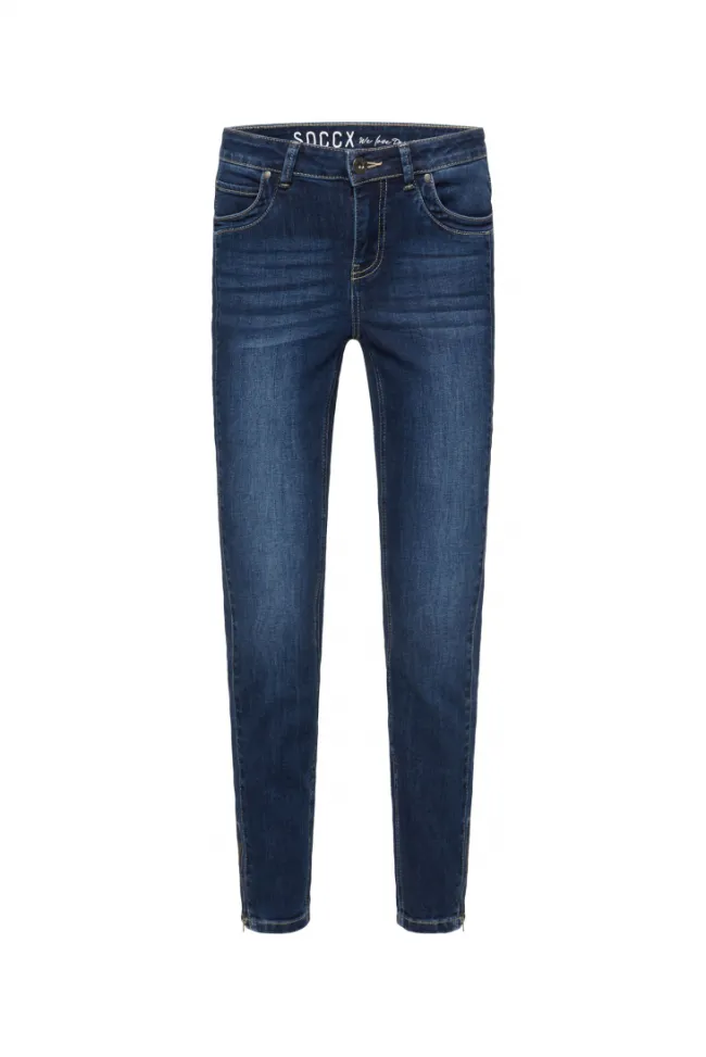 Damen CAMP DAVID & SOCCX Jeans MI:RA Slim Fit deep blue