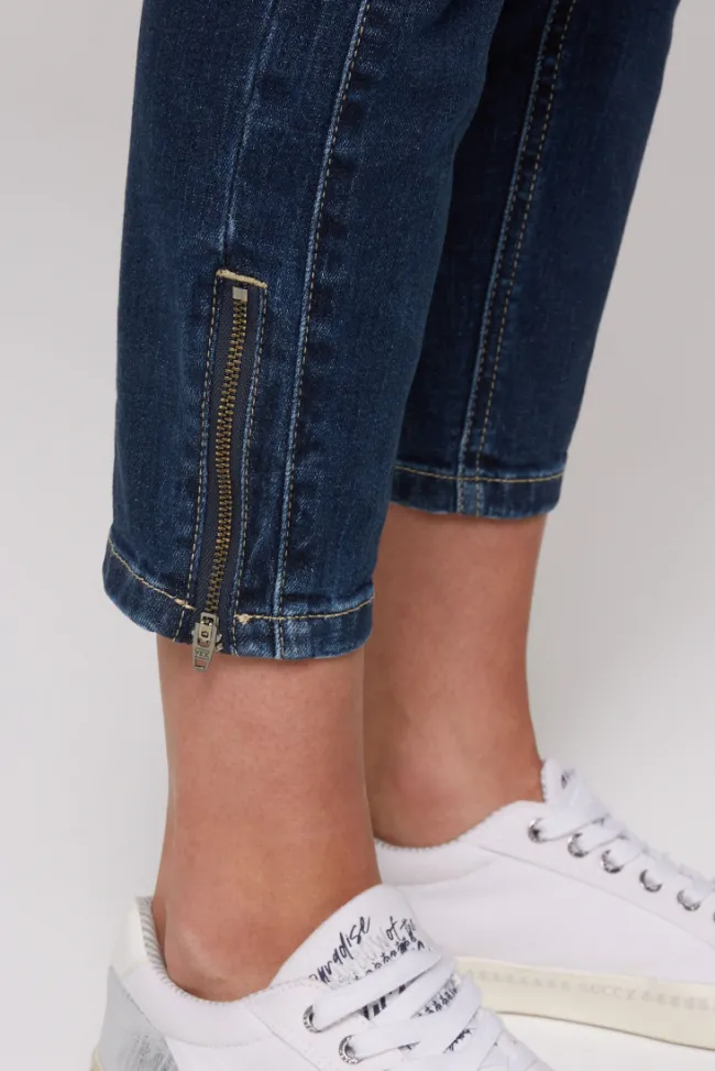 Damen CAMP DAVID & SOCCX Jeans MI:RA Slim Fit deep blue