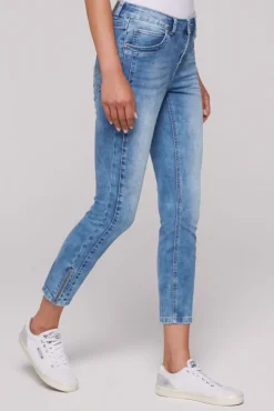 Damen CAMP DAVID & SOCCX Jeans MI:RA Slim Fit sunlight blue