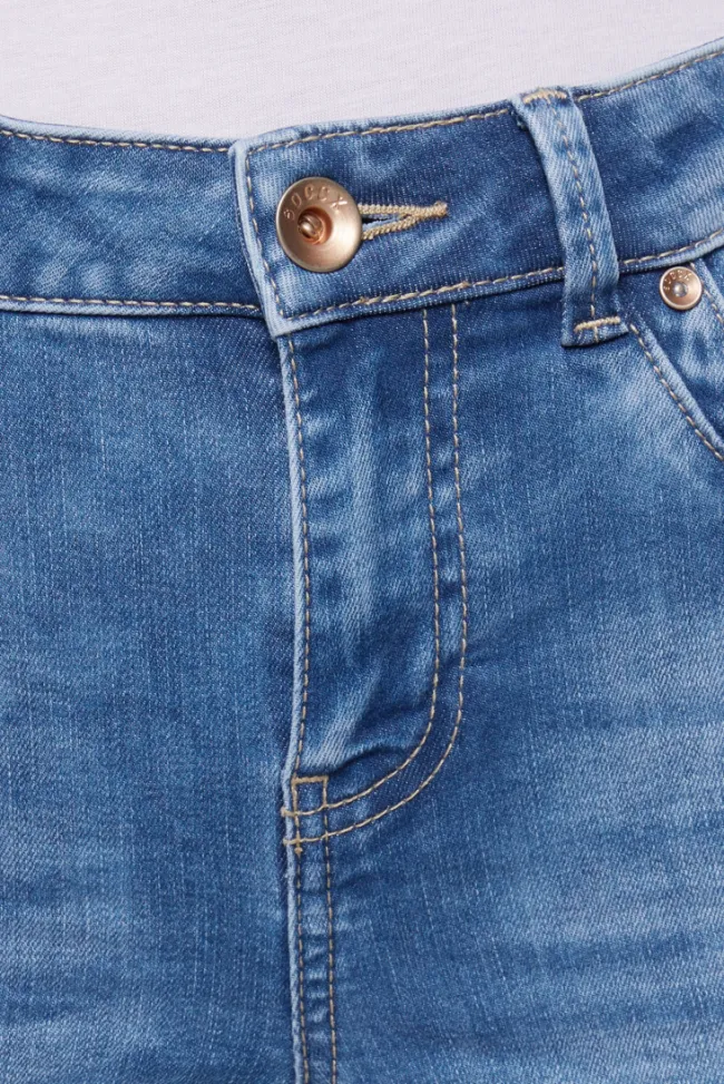 Damen CAMP DAVID & SOCCX Jeans MI:RA Slim Fit sunlight blue