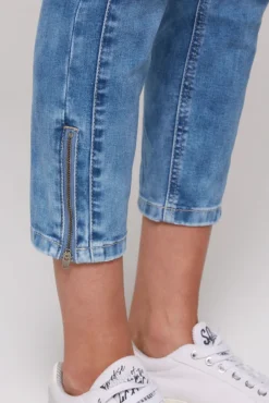 Damen CAMP DAVID & SOCCX Jeans MI:RA Slim Fit sunlight blue