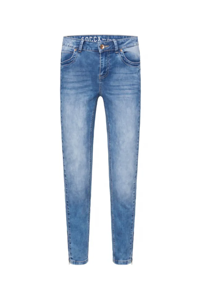 Damen CAMP DAVID & SOCCX Jeans MI:RA Slim Fit sunlight blue