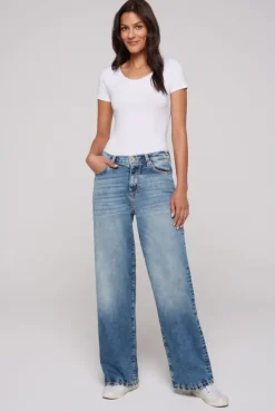 Damen CAMP DAVID & SOCCX Jeans NA:DI Regular Fit blue grey