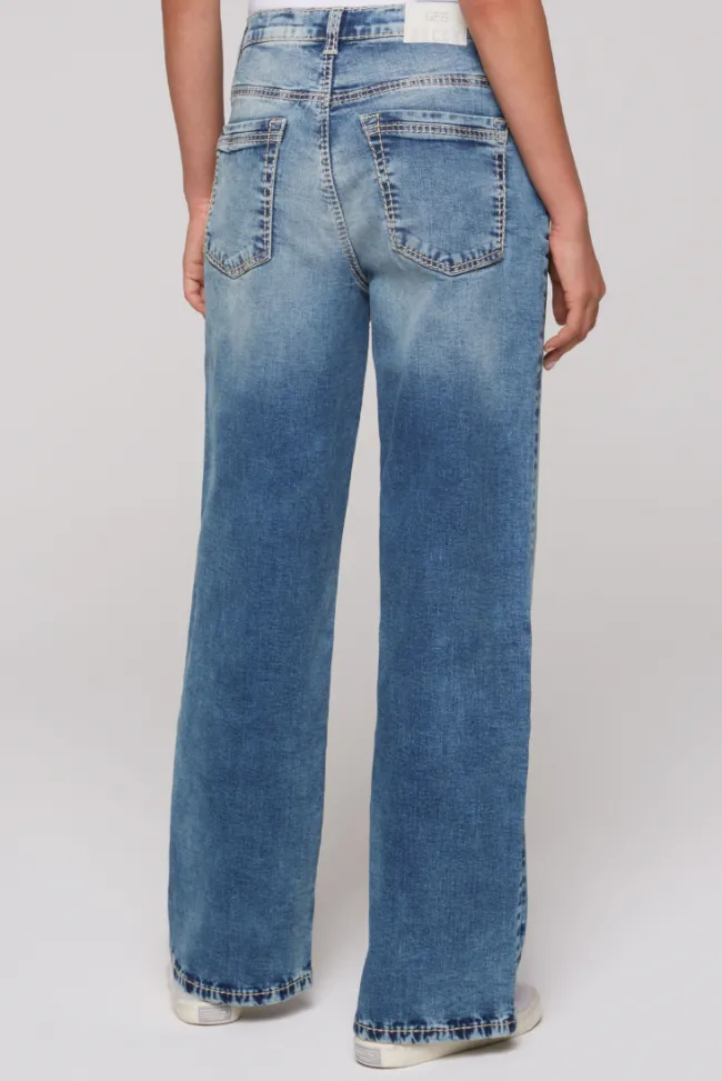 Damen CAMP DAVID & SOCCX Jeans NA:DI Regular Fit blue grey