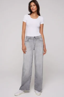 Damen CAMP DAVID & SOCCX Jeans NA:DI Regular Fit grey wash