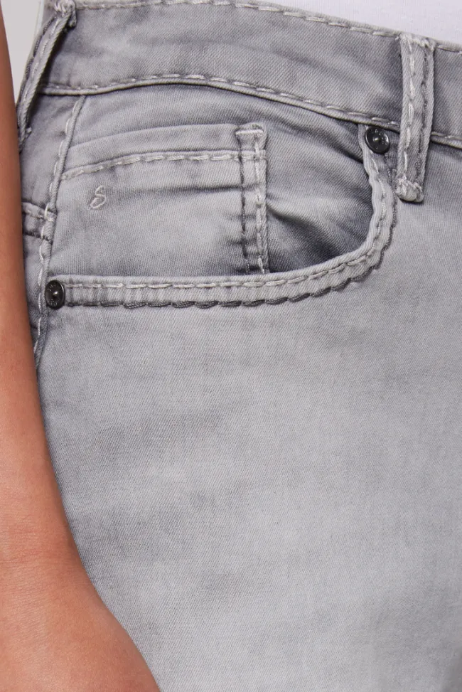 Damen CAMP DAVID & SOCCX Jeans NA:DI Regular Fit grey wash