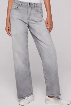 Damen CAMP DAVID & SOCCX Jeans NA:DI Regular Fit grey wash