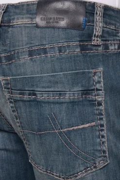 Herren CAMP DAVID & SOCCX Jeans NI:CK Regular Fit blue used