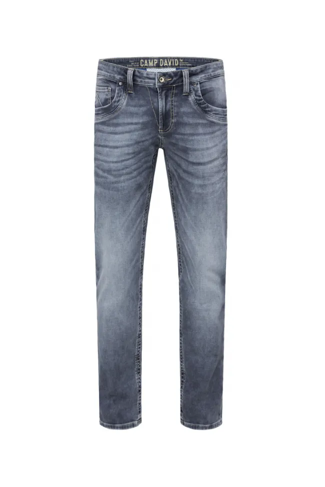 Herren CAMP DAVID & SOCCX Jeans NI:CK Regular Fit jogg grey