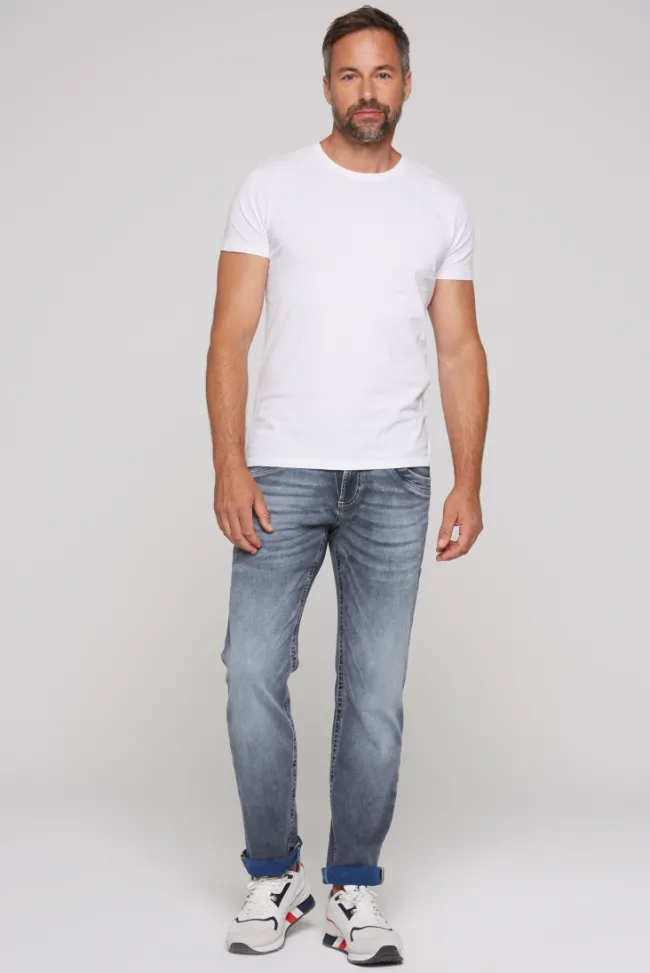 Herren CAMP DAVID & SOCCX Jeans NI:CK Regular Fit jogg grey