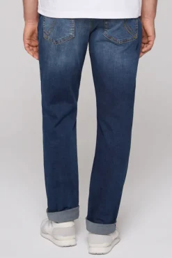 Herren CAMP DAVID & SOCCX Jeans NI:CO Regular Fit blue used