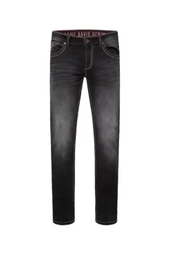 Herren CAMP DAVID & SOCCX Jeans NI:CO Regular Fit black used jogg
