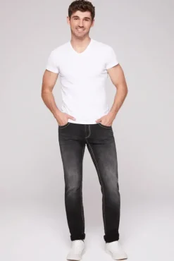 Herren CAMP DAVID & SOCCX Jeans NI:CO Regular Fit black used jogg